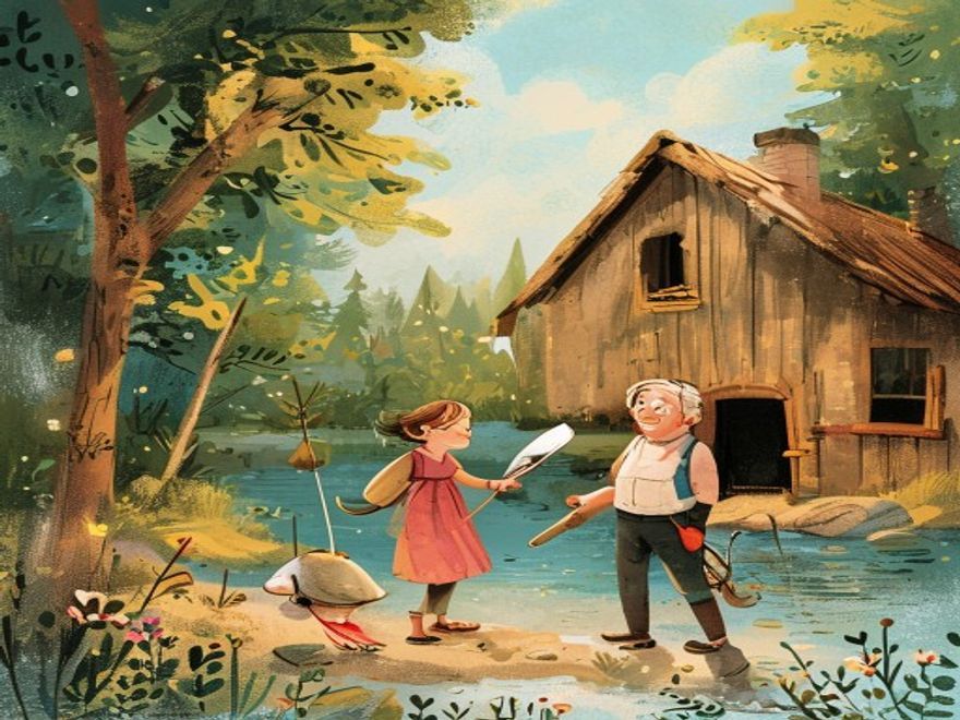 Der Fischer und seine Frau