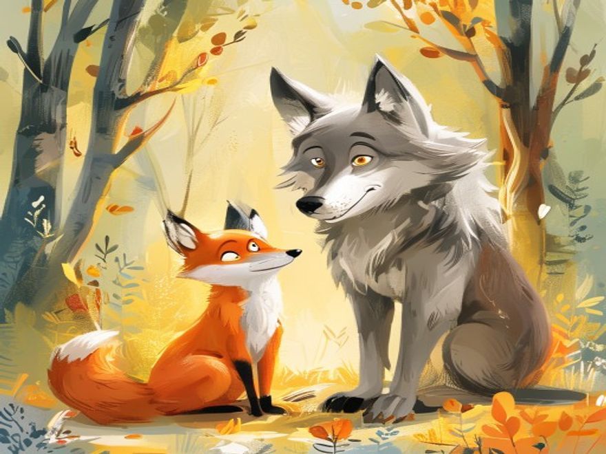 Der Wolf und der Fuchs