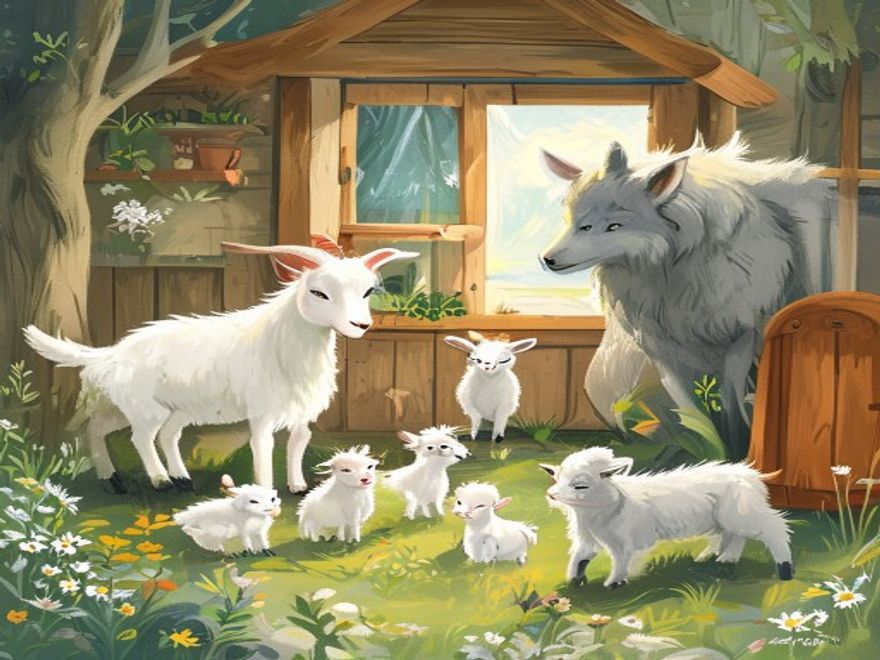 Der Wolf und die sieben Geißlein