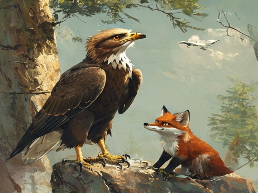 Der Adler und der Fuchs