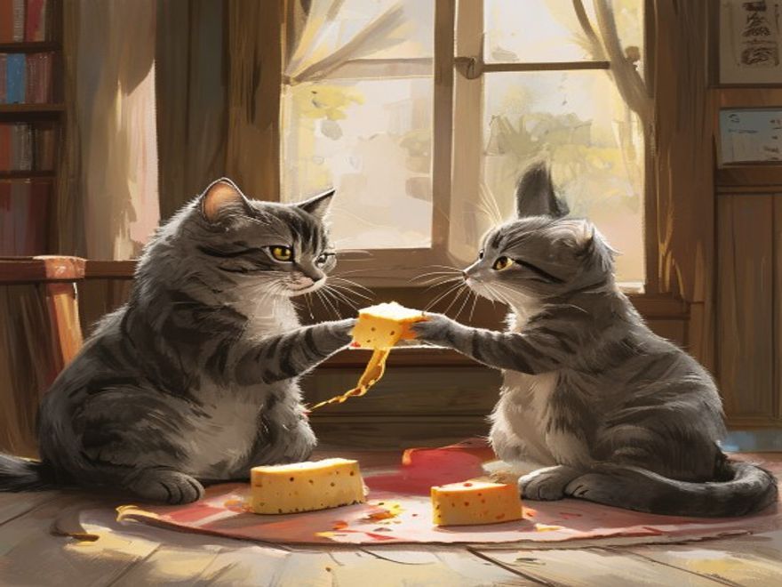 Die Katze als Richterin