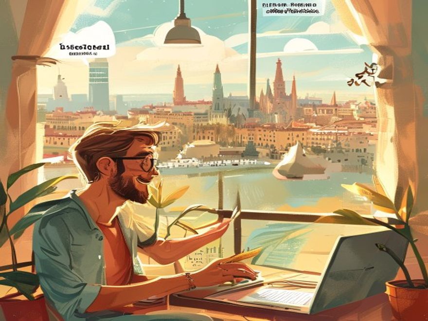 Markus in Barcelona