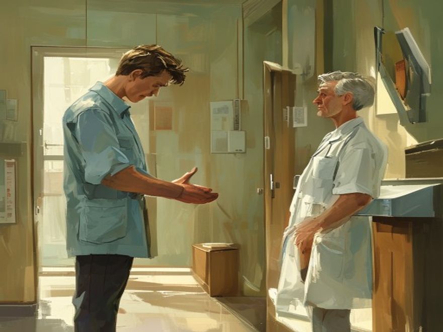 Im Krankenhaus