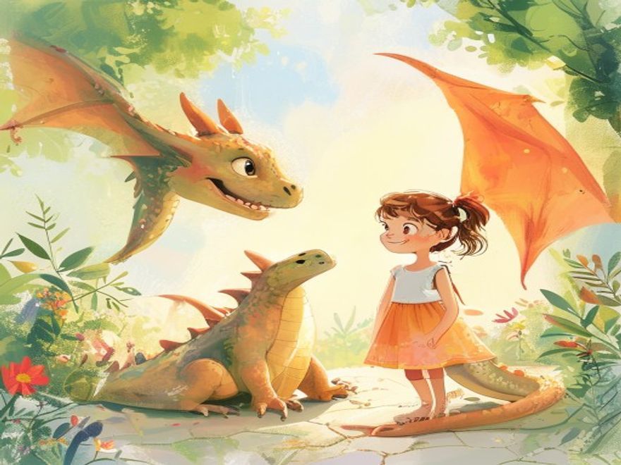 Der Drache und das Mädchen