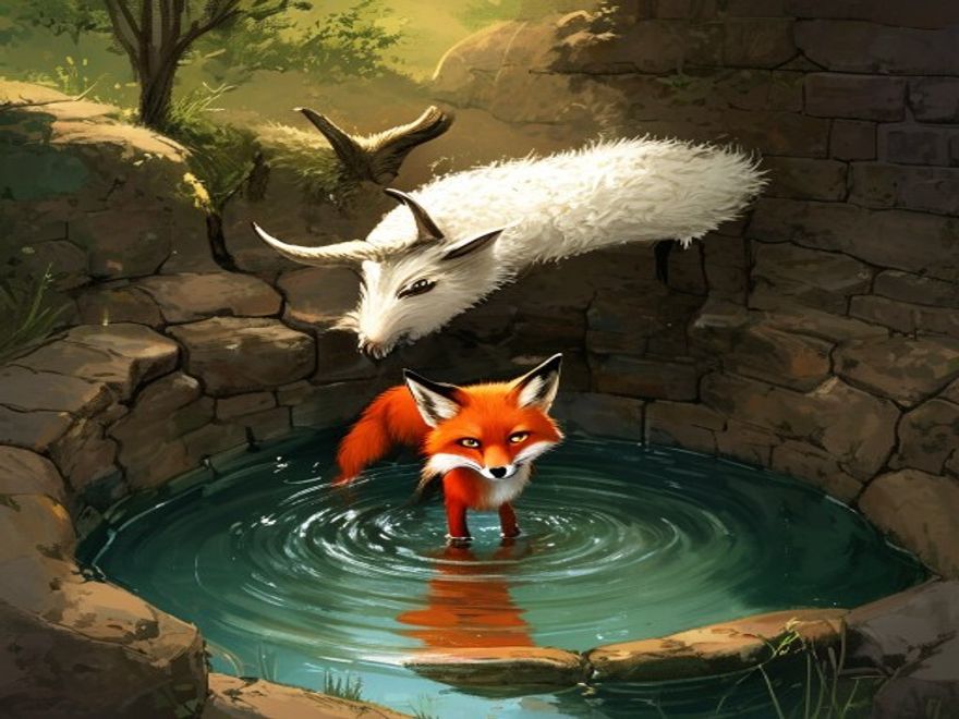 Der Fuchs und der Ziegenbock