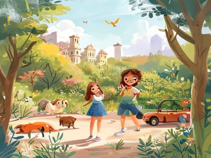 Im Tierpark - Der entflohene Leopard