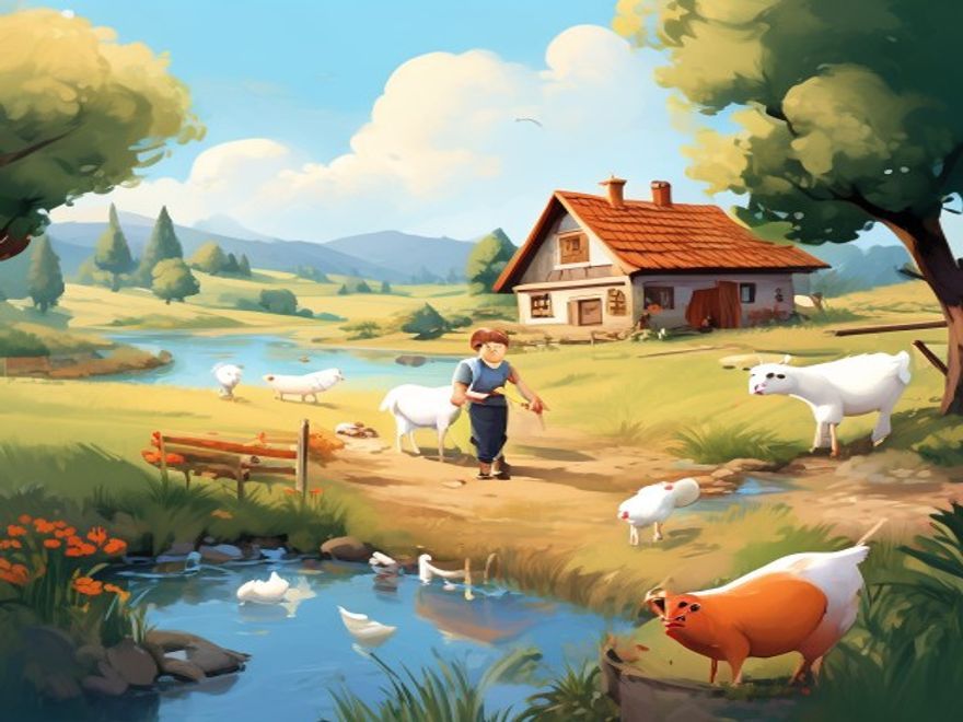 Die Farm am Fluss