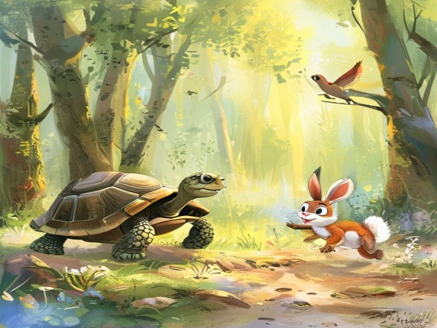 Die Schildkröte und der Hase