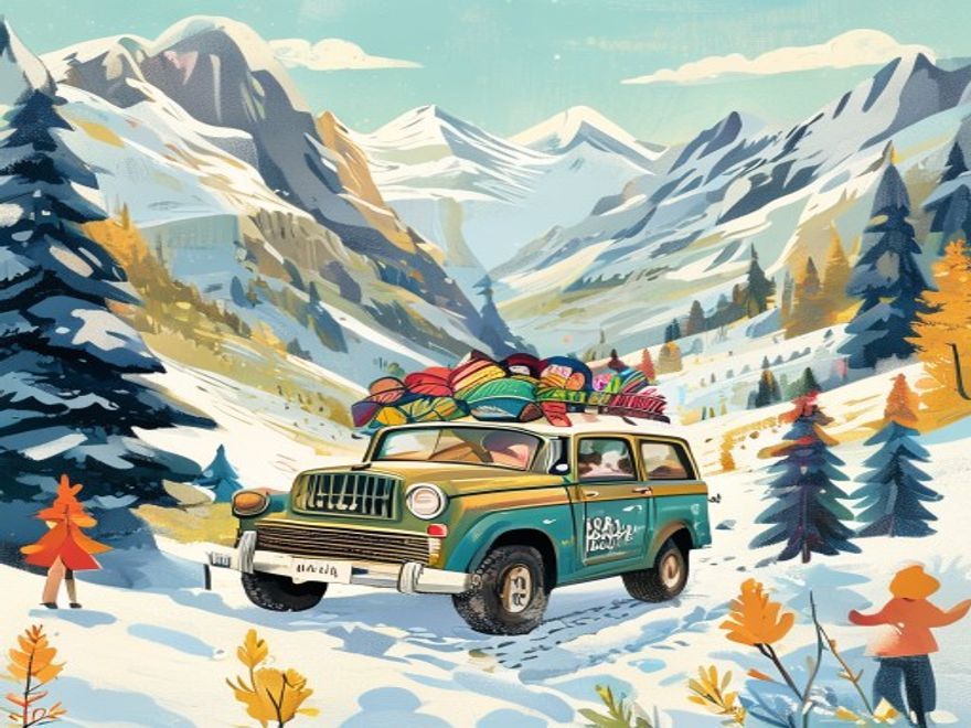 Der Skiurlaub